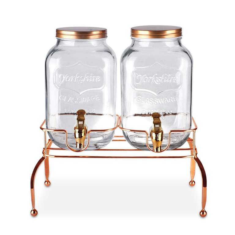 The Vintage Company Double Drinks Dispenser With Stand Now £19.99 click & collect / £4.95 delivery @ Robert Dyas