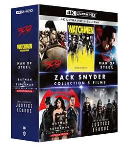5 film Snyder Box Set 4K Ultra-HD + Blu-Ray] - £39.58 delivered @ Amazon France