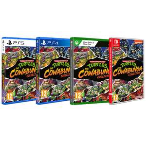 Teenage Mutant Ninja Turtles: Cowabunga Collection (PS5 / PS4 / Switch / Xbox) - £28.85 Delivered Preorder @ Shopto
