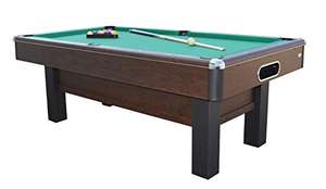 Gamesson Unisex's Cambridge Pool Table-Brown/Green, 7 Ft £353.63 @ Amazon