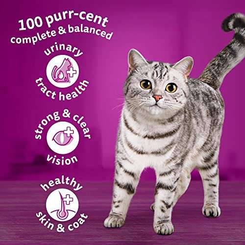 Whiskas 1+ Chicken 7kg Bag, Adult Cat Dry Food £16.59 / £14.93 S&S @ Amazon