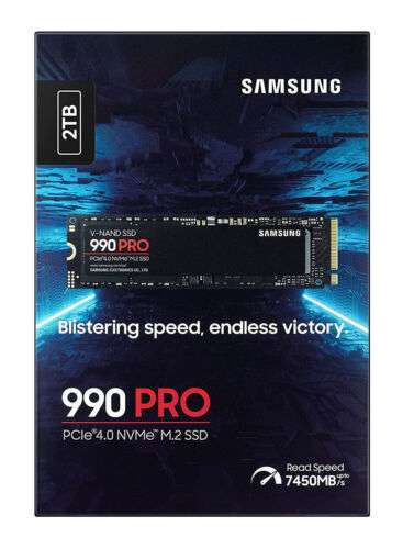 Samsung 990 Pro 2TB SSD - £151.96 with code @ ideals_uk eBay store