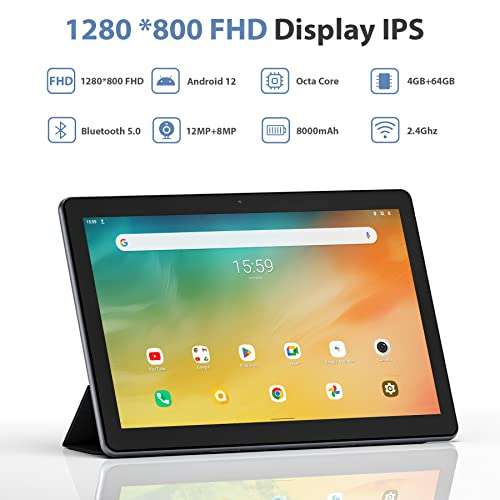 TOSCiDO 4G LTE 10 Inch Android Tablet - With Voucher- LIXUEWU LTD FBA