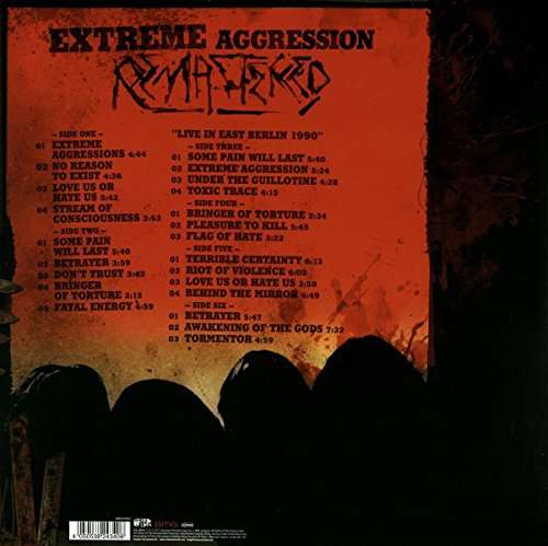 Kreator - Extreme Aggression 180g vinyl reissue 3 x LP £21.99 @ Amazon