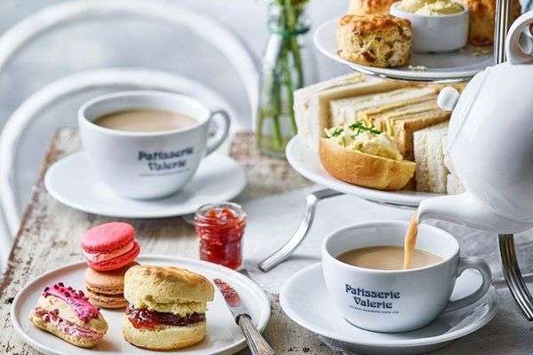 Afternoon Tea at Patisserie Valerie for Two £14.99 with code @ Buyagift
