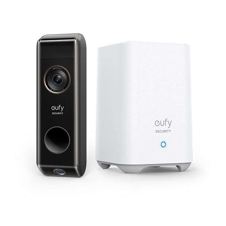 Pre order Eufy Video Doorbell Dual (2K, Battery-Powered) + indoor chime for £189 with code @ Eufy