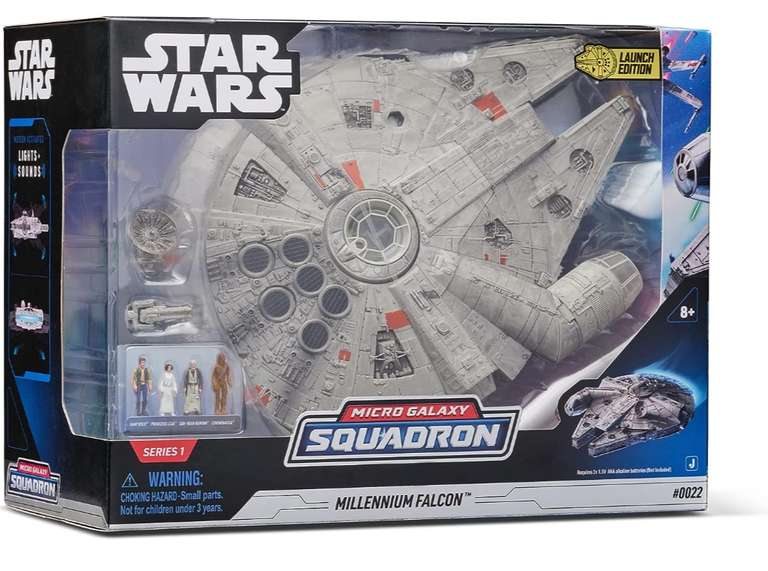 Star Wars Micro Galaxy Squadron Millennium Falcon £11.88 / Star Wars Micro Galaxy Squadron Razor Crest £11.22 (Free Collection)