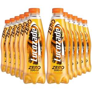 12 pack of 900ml Lucozade Energy Zero £9.99 @ Farmfoods Longton