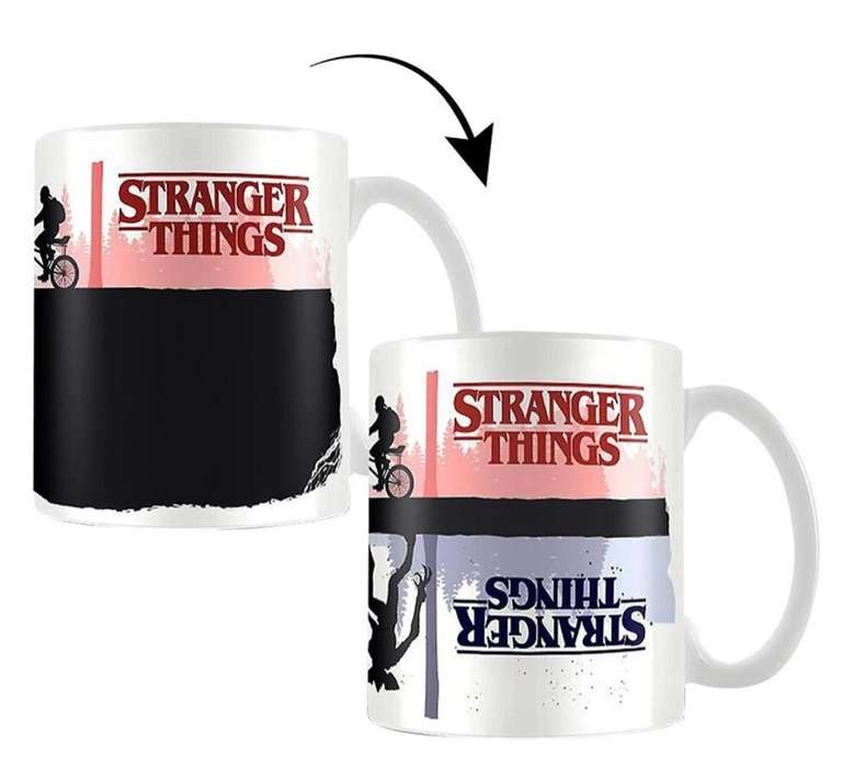 Drinkware Sale - Grogu Mug - £3.99, Stranger Things Mug - £4.99, Game of Thrones Travel Mug £5.99 + More - Free Click & Collect @ HMV