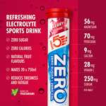 HIGH5 Zero Electrolyte Hydration Tablets Added Vitamin C (Berry , 20 Count (Pack of 1)), zero sugar zero calories sports drink (£2.86 S&S)
