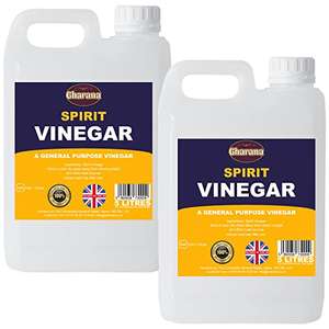 Gharana Distilled White Spirit Vinegar - Pack of 2 5L £8.99 @ Amazon