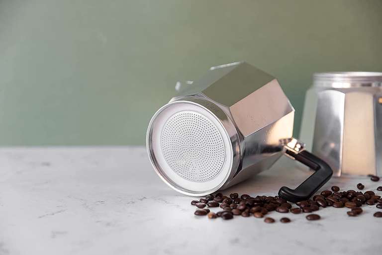 LA CAFETIERE Venice Aluminium Espresso Maker 3 Cup (Silver) - £8.99 @ Amazon