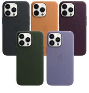 iPhone 13/ 13 Pro/ 13 Pro Max Genuine Leather Case - Open Box - w/Code, Sold By Total Digital Stores