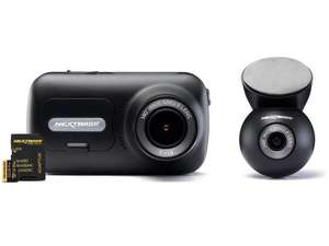 Nextbase 320XR+ Front and Rear Dash Cam Bundle with 32GB SD Card - £109 @ Halfords