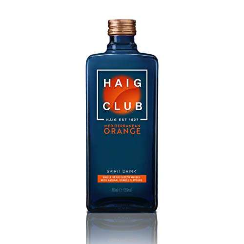 Haig Club Mediterranean Orange Whisky Spirit Drink - 70cl £16 Amazon Prime / +£4.49 Non Prime