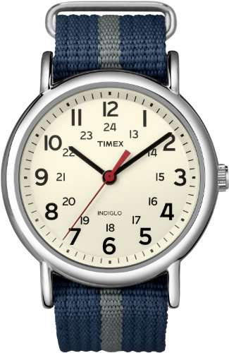 Timex Unisex Special Weekender Slip Through Quartz Watch with Analogue Display and Nylon strap