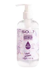 So…? Pure & Clean Hand Sanitizer Gel with Aloe Vera 300ml 10p Free Click & Collect (Limited Stores) @ Superdrug