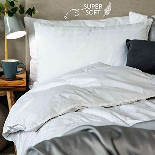 Snuggledown Hungarian Goose Down White Pillow Soft Support Designed For Front Sleepers £32.50 @ Amazon