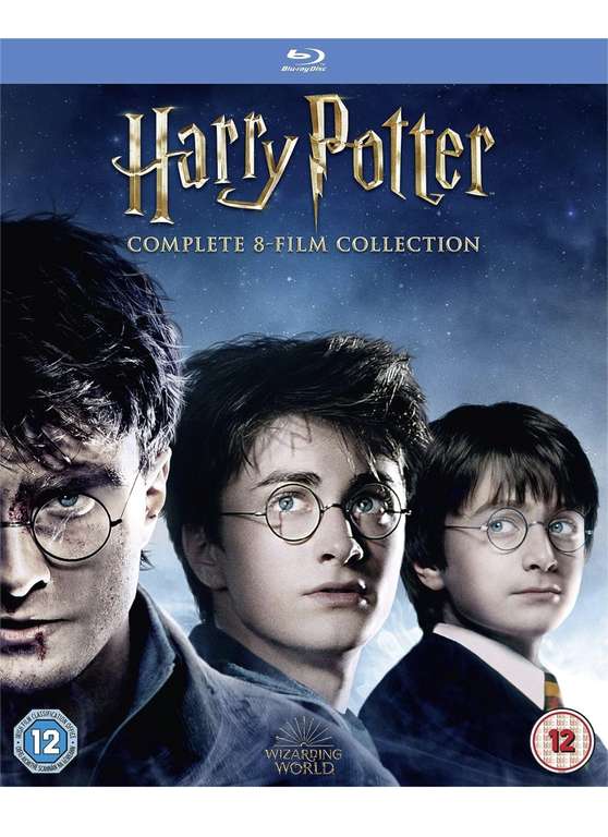 Harry Potter - Complete 8-Film Collection Blu-ray (Used) w/code