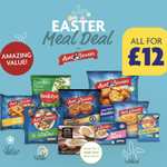 Easter meal deal - 9 products including chicken Breast Joint 550g (or vegetarian option) & various Aunt Bessie items - £12 @ Heron Foods