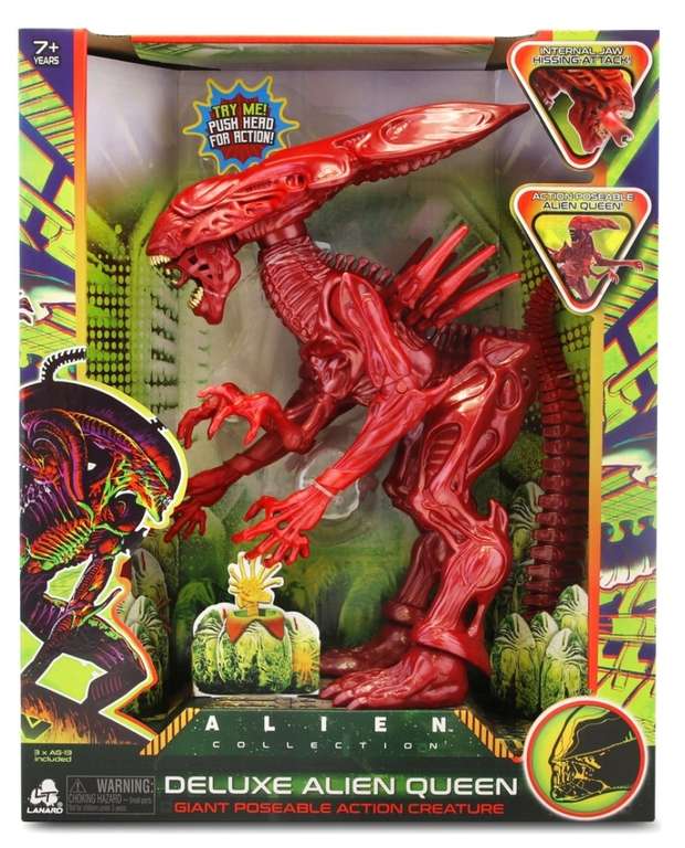 Predator Classic 30cm Figure & Alien Queen 30cm Figure with Light and Sound £17.99 each (Exclusive to Smyths) Free Collection @ Smyths