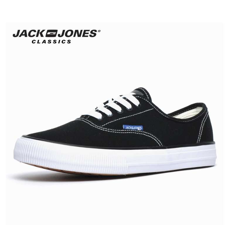 Jack & Jones ‘Curtis’ Vintage Canvas Trainers (Sizes 6-12) - £13.49 + Free Delivery With Code @ Express Trainers
