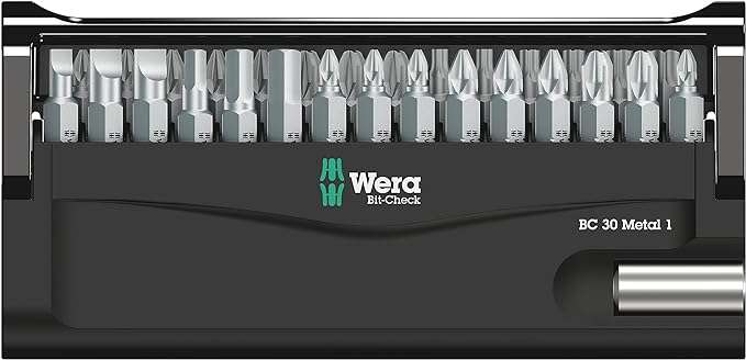WERA Tough 30 Pce Screwdriver Bit Set + Magnetic Holder - Using Code - Sold By DVS Power Tools