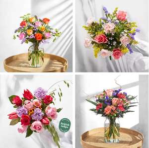£10 Off your First Bloom & Wild Order + Free Delivery with code - Letterbox Flowers from £9.00, Hand Tied Bouquets from £20