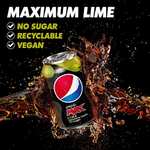 Pepsi Max Lime 24 x 330ml Can (£7.65 S&S)
