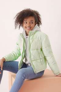 Lipsy Short Padded Coat Mint Green 8 Years £12 / 9 & 10 Years £13 (Free collection) @ Next