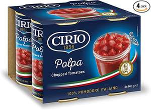 Cirio Polpa Chopped Tomatoes 4x400g £2.00 @ Waitrose & Partners