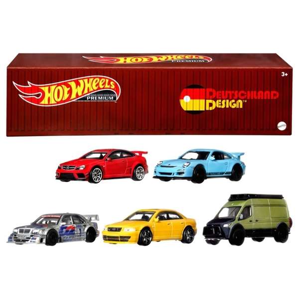 Hot Wheels Premium Car Culture Deutschland Design Container 5-Pack £19.99 @ Smyths toys