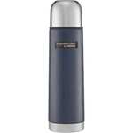 THERMOcafé by THERMOS Stainless Steel Flask, Hammertone Blue, 1L