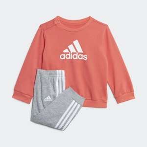 Adidas Badge of sport Tracksuit - £12.60 with code, free delivery for members (0m-4Y) @ Adidas