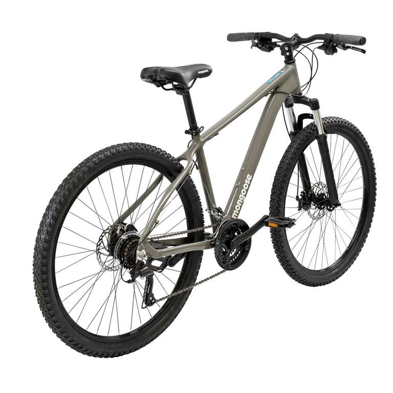 Mongoose Villain 1 Mountain Bike (Grey) 21-speed - first 500 orders only