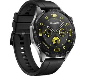 HUAWEI Watch GT4 46 mm Smart Watch (1.43" AMOLED, Heart Rate/SpO2) with code + £30 Currys gift card & free Huawei Smart Scale