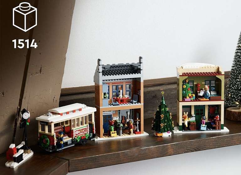 LEGO Icons 10308 Holiday Main Street / LEGO Icons 10293 Santa’s Visit