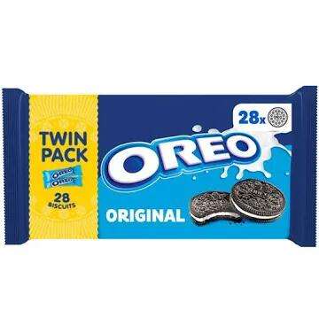 Oreo Chocolate Sandwich Biscuit Twin Pack £1 at Asda