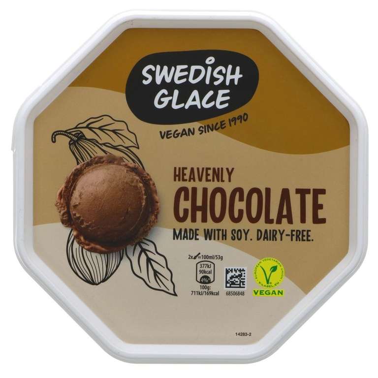 Swedish Glace Dairy-Free Heavenly Chocolate Ice Cream - £2 instore @ Poundland, Greenford