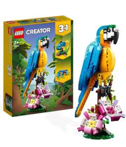 LEGO Creator 3 in 1 Exotic Parrot to frog to fish figures Toy Set 31136. Offer applied at basket. Instore & online Free click & collect