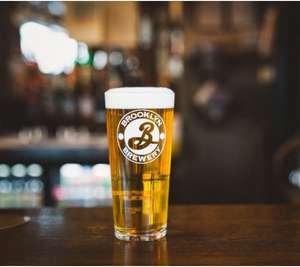 Free pint of Brooklyn Pilsner with code via App (limited to 10,000 free pints) @ Youngs Pubs