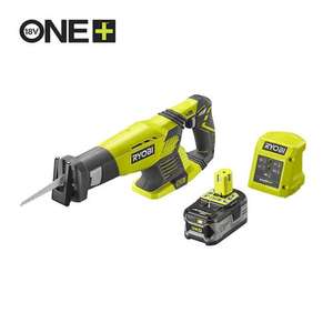 Ryobi Reciprocating Saw Cordless RRS1801M One Plus 18V with 4.0Ah battery and charger - 'New Other' with code @ iforce_marketzone