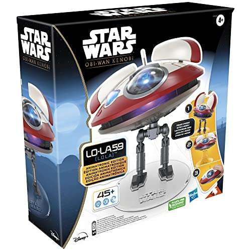 Star Wars L0-LA59 (Lola) Animatronic Edition, Obi-Wan Kenobi Series-Inspired Electronic Droid Toy - £29.99 @ Amazon