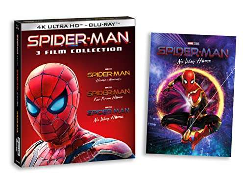 Spider-Man Home Collection Boxset (4K UHD + Blu-ray) £34.91 (use fee-free card to get cheaper) @ Amazon Italy