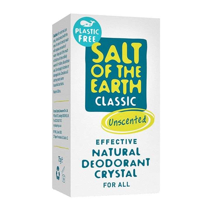 Salt of the Earth Plastic Free Deodorant Crystal 75g £4.99/2 for £7.48, free Click & Collect @ Holland and Barrett
