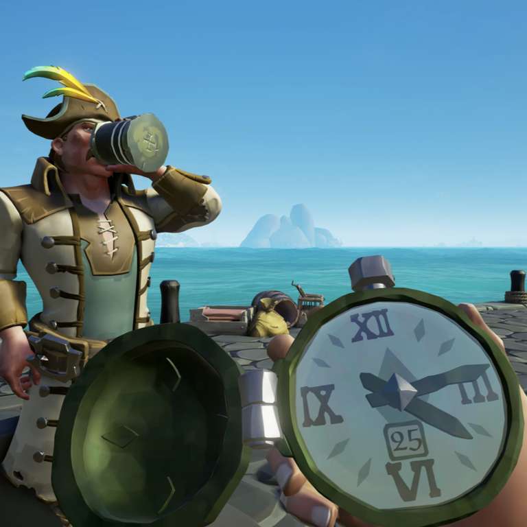 [PS5 Launch Celebrations Twitch Drops] Sage Sea Dog & Eastern Winds Sapphire Items for Sea of Thieves on PS5, Xbox, PC by watching streams