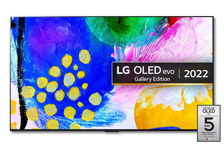 LG OLED65G26LA 65 inch OLED Evo 4K Ultra HD HDR Smart TV Freeview Play Freesat 5 year Warranty VIP Price - Free To Join