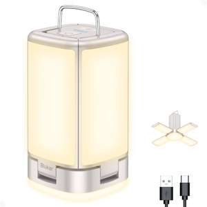 Blukar Camping Lantern - Rechargeable (usb c), 7 Light Modes, 116 LED, Built-in 4800mAh