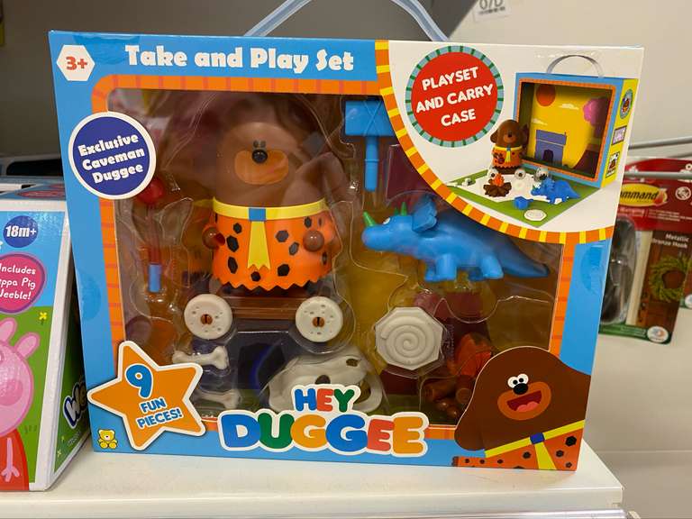 Hey Duggee Take and Play set £4.50 in store at Tesco St Helens
