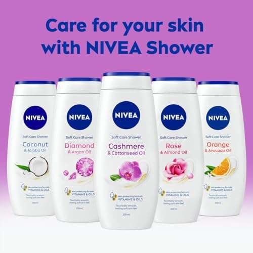 Nivea Cashmere Indulgent Moisture Shower Cream, 250 ml - (£1.02 - £1.08 with S&S)